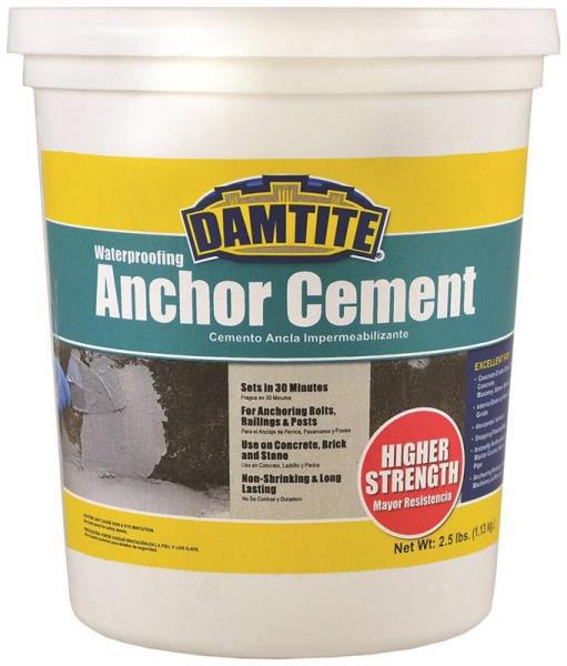 DamTite Waterproofing 08032 / 08031 Anchoring Cement 3 Lb High Strength