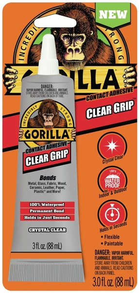 Gorilla Glue Company 8070002 All Purpose Silicone Sealant 3 Oz Clear