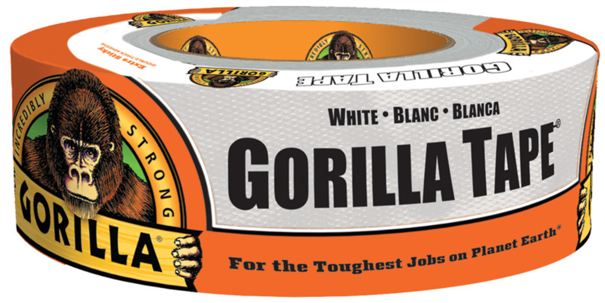 Gorilla Glue Company 6010002 White Tape 10 Yards Thick
