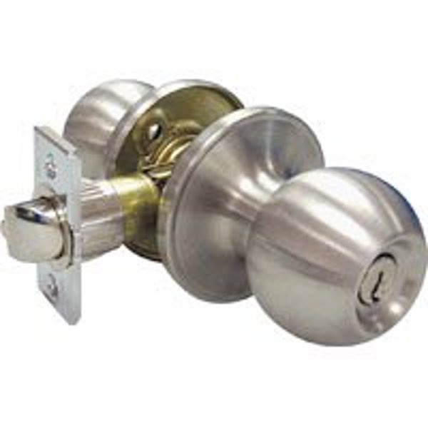 ProSource T3600V-PS Entry Door Lock Brass