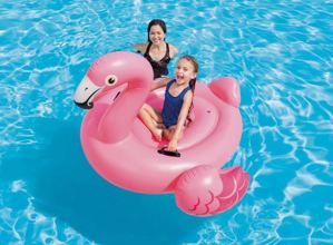 57558EP Flamingo Ride On Swimming Pool Float