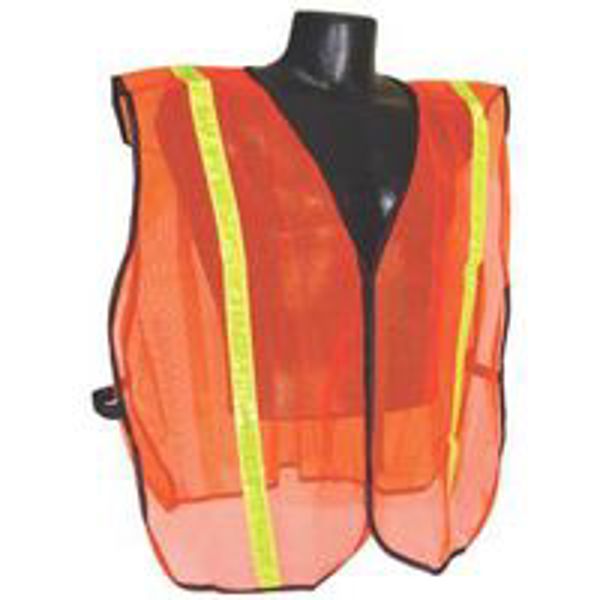 Radians Inc SVO1-S/XL Safety Vest S/XL 100% Poly Mesh Hi-Viz Orange