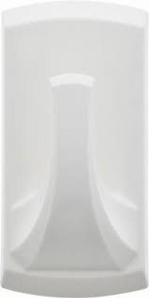 Hillman Group 038902103802C White Hook 20 Lb Single 2 Piece