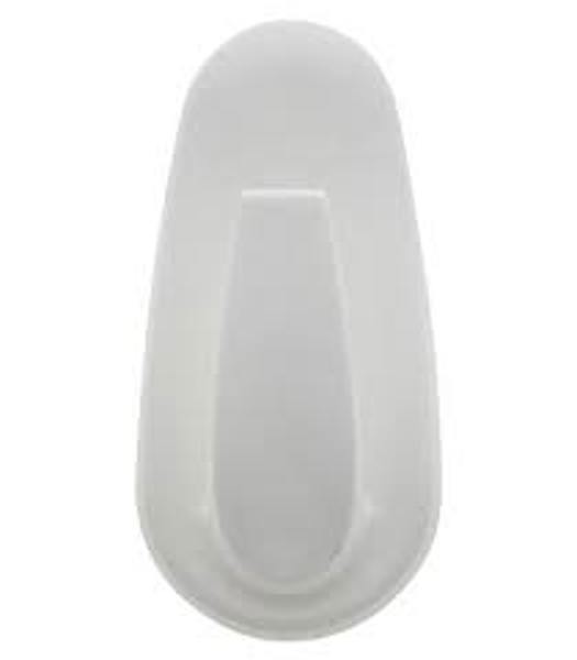 Hillman Group 515815 Single Hook 20 Lb Capacity White