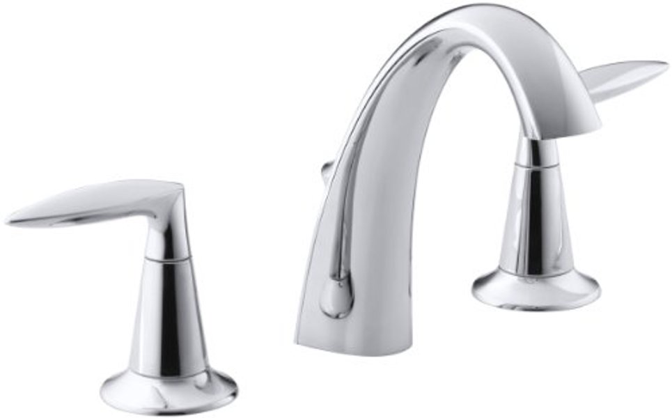 Kohler 45102-4-CP Widespread Lavatory Faucet Polished Chrome