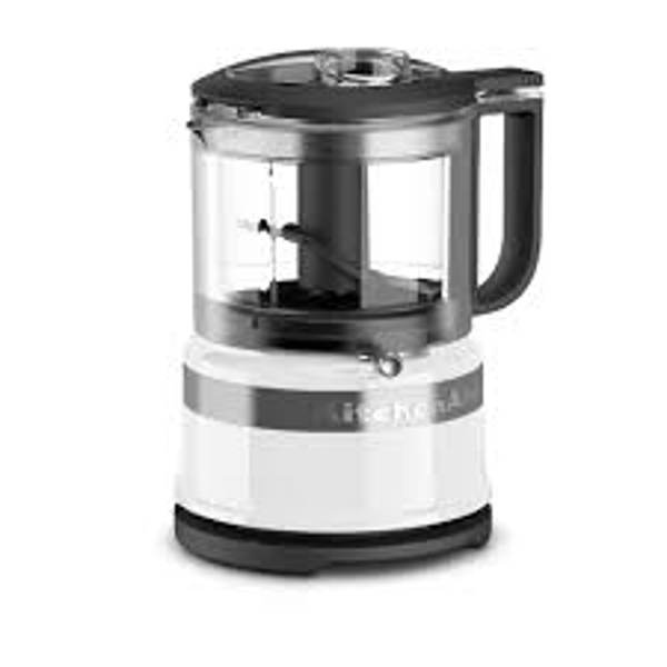 KitchenAid KFC3516WH Mini Food Processor 3.5 Cup White