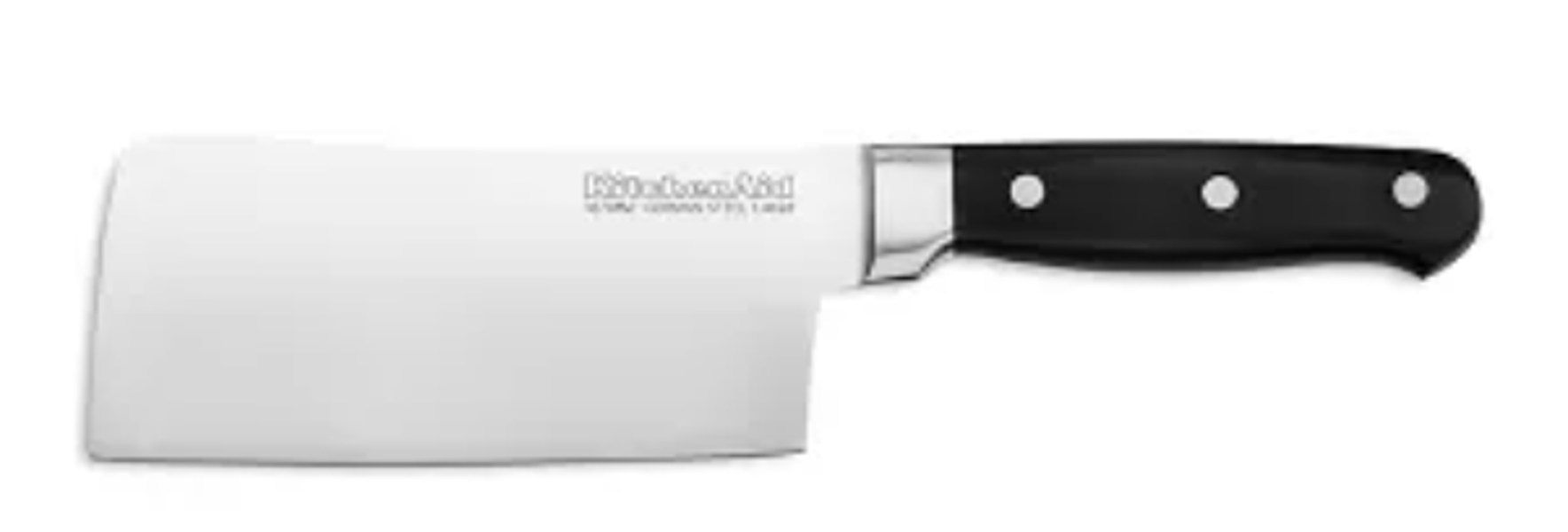 KitchenAid KKFTR6CLOB Classic Cleaver 6 In Onyx Black