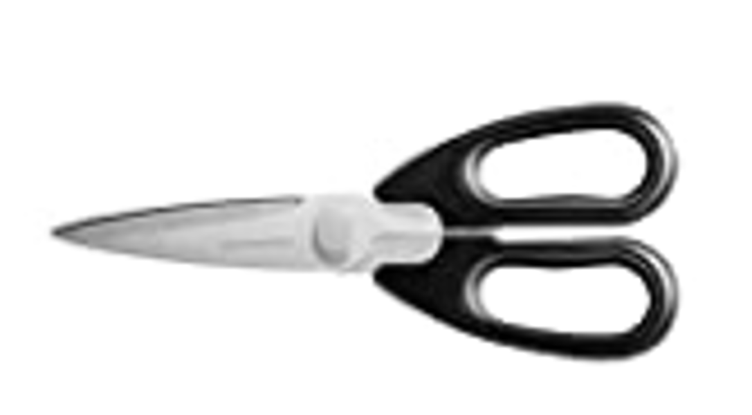 KitchenAid KKSSF4APOB Kitchen Shears Classic Forged Series All Purpose  Onyx Black