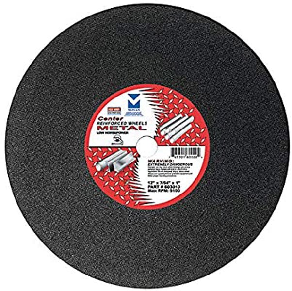 Mercer Abrasives 603010 Metal Cut Off Wheel 12 In x 7/64 In x 1 In
