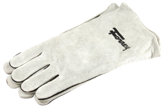 55200 Large Mens Leather Palm Gauntlet Cuff Welding Gloves