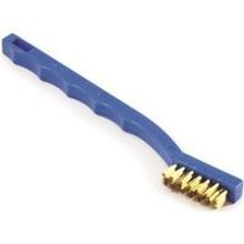 70489 Wire Brush Brass Plastic Handle