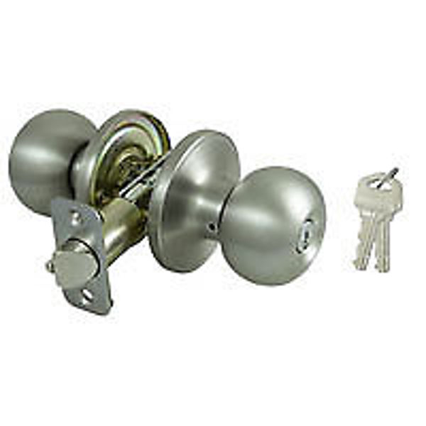 ProSource TS600BRA4V Entry Knobset K3 2-3/8 In 2-3/4 In Keyway 3 Grade