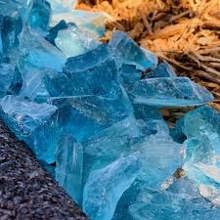 401 Glass Turquoise Tumbled