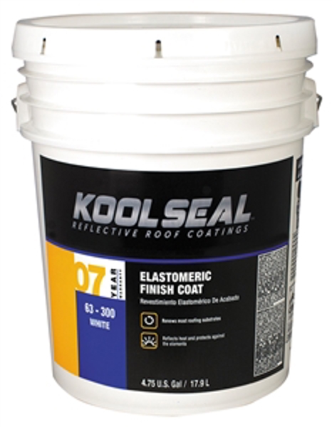 Kool Seal KS0063300-20 Roof Coating 5 Gal White 7 Year Warranty