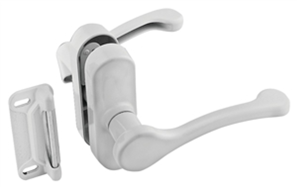 National Hardware N262-196 Lever Latch Zinc 3/4 To 2 In Thick Door