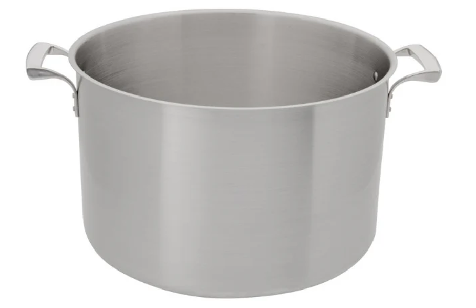 Browne Foodservice 5723960 Stock Pot 60 Qt Stainless Steel with Handles and Lid