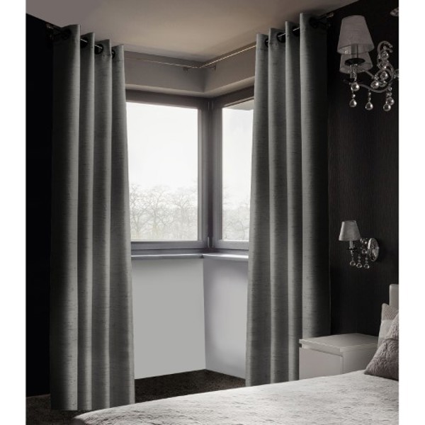 Safdie 51356.Z.75 Blackout Curtain with Metal Grommets Grey