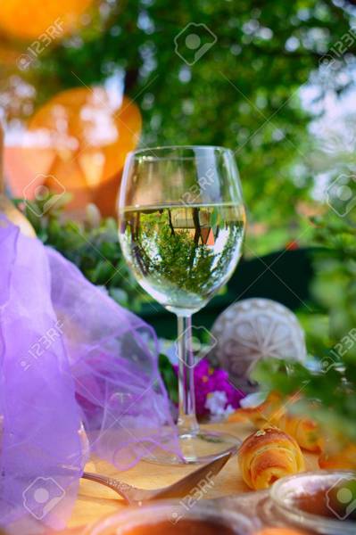 Safdie PS1067537 White Wine Glass Mood Set of 4 White