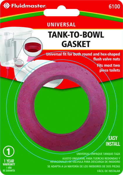 Fluidmaster Inc 6100 Gasket Tank to Bowl for Closed Coupled Toilets