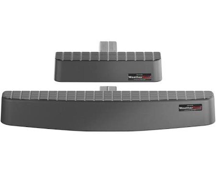 Weather Tech 81BS1XL BumpStep XL Black with Standard Plated Hardware