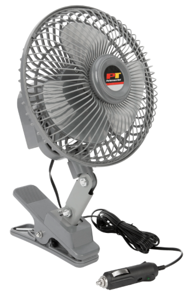 Performance Tools W1658 Oscillating Fan 6 Watts Clamp