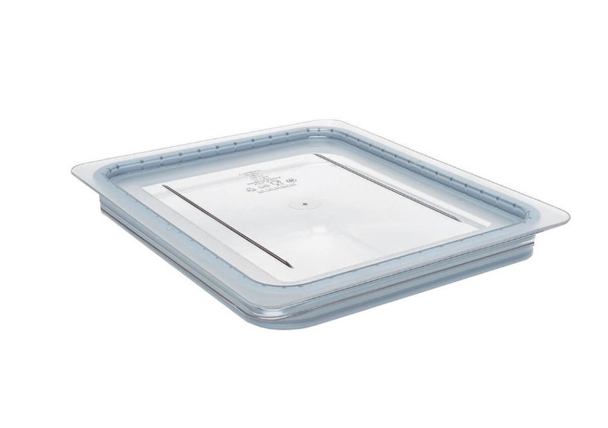 Cambro 20CWGL135 Half Cover 10-7/8 In x 12-3/4 In Poly Grip Lid