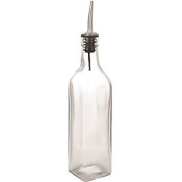 Anchor Hocking 98700TG Oil and Vinegar Bottle Clear Glass with Spout Ideal for Kitchen Use