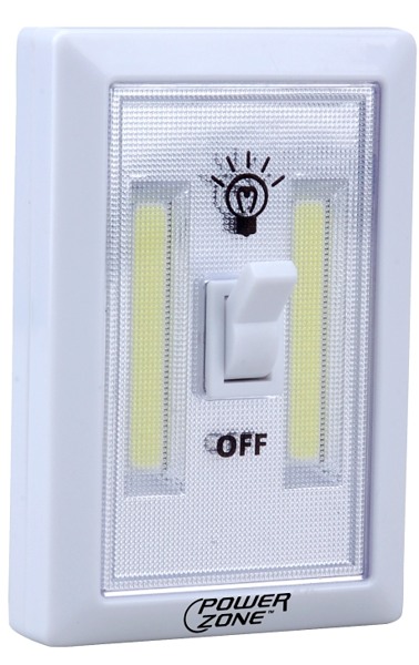POWERZONE 12532 Cordless LED Lamp 200 Lumens Wall Mounting