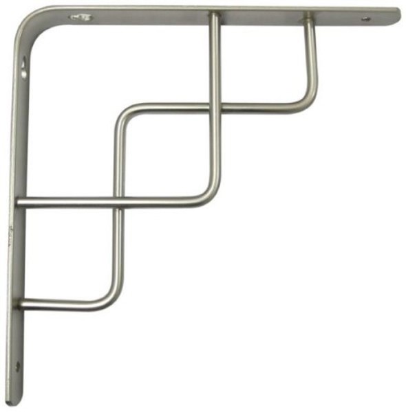 ProSource SB-035PS Shelf Bracket 176 Lbs Satin Nickel