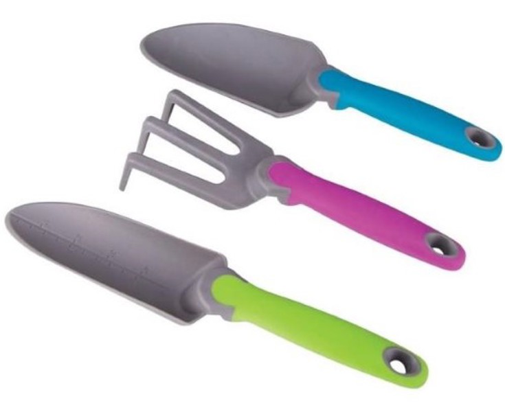 Landscapers Select GT700ABC Garden Tool Set of 3 Cultivator and Trowel
