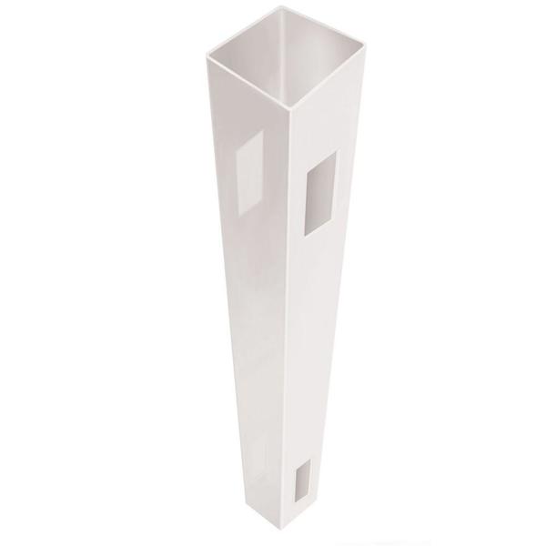 XPANSE 73011754 Vinyl Fence Post 5x5x84 In White