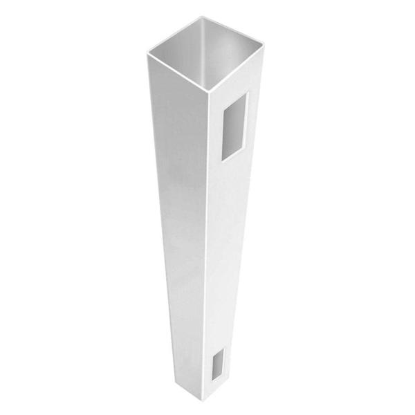 XPANSE 73024021 White Vinyl Fence Post 5x5x108 In Routed