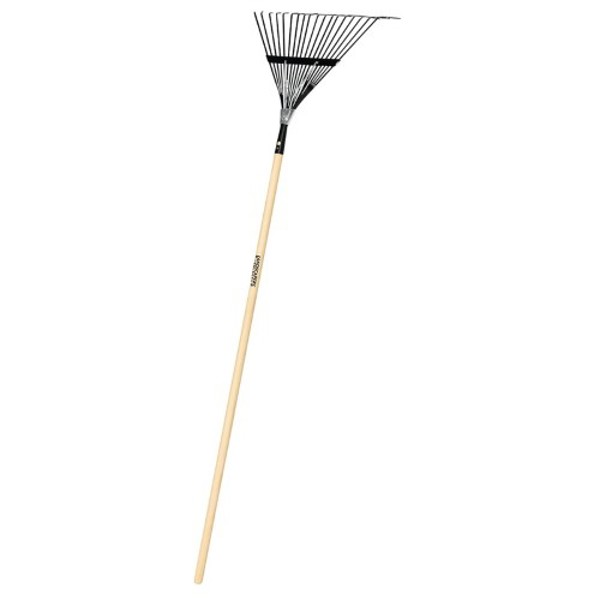 Landscapers Select 33662 Leaf Rake 19 Tine Steel 48 Inch