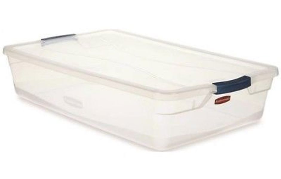 United Solutions US-RMCC410001 Storage Container 41 Qt Capacity 38.8 L Clear