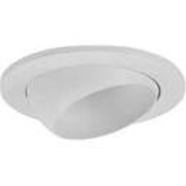 Barnett Brass & Copper R105W Recessed Eyeball 4 Inches White