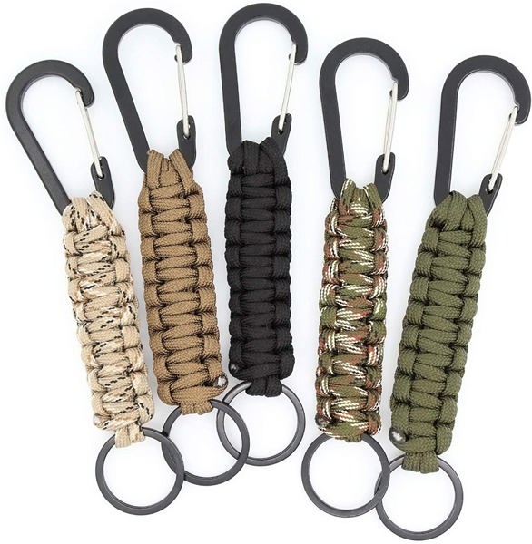 JAVIER ELVIR VENTURA KEYCHAIN Large Paracord Survival Bracelet