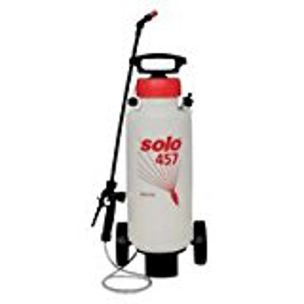 SOLO 457-Rollabout Wheeled Handheld Sprayer 3 Gal High Pressure