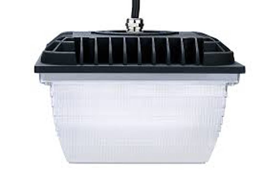 Luminoso CANOPY SQUARE 28W LED LCF Lighting Fixture White Finish