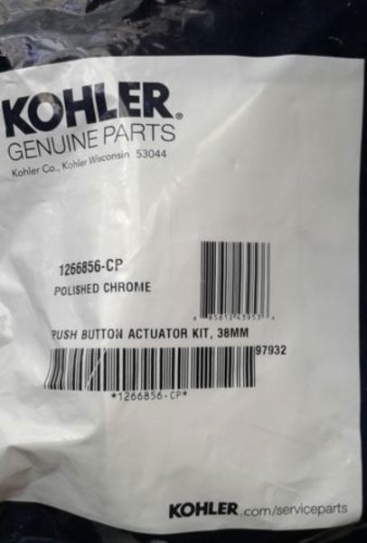 Kohler 1266856-CP Push Button Actuator for Persuade Toilet Tank