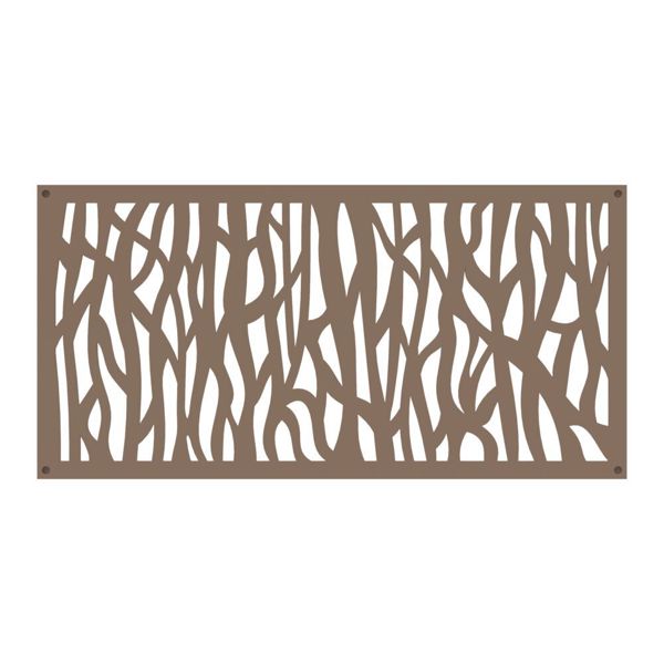 Barrette Outdoor Living 73004793 Decorative Screen Panel 2x4 Saddle
