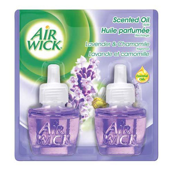 Air Wick CELD78473 Lavender Scented Oil Twin Refill 42 Ml