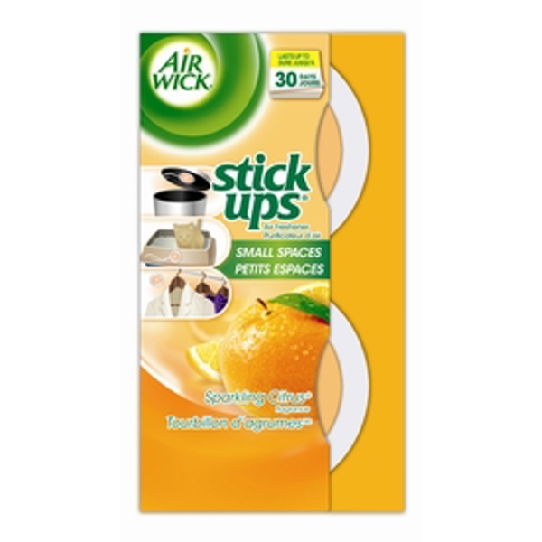 Air Wick CELD85826 Citrus Car Stick Air Freshener Sparkling Solid