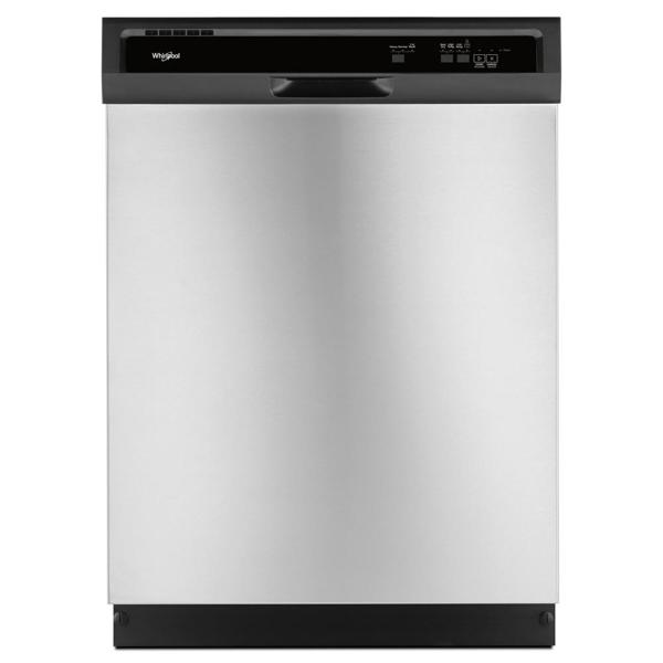 Whirlpool WDF330PAHS Dishwasher Heavy-Duty Stainless Steel with 1 Hr Wash Cycle