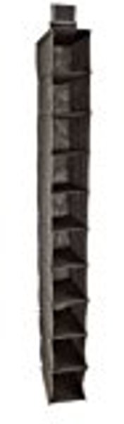 ClosetMaid 3146400 Closet 10 Shelf Hanging Organizer Gray