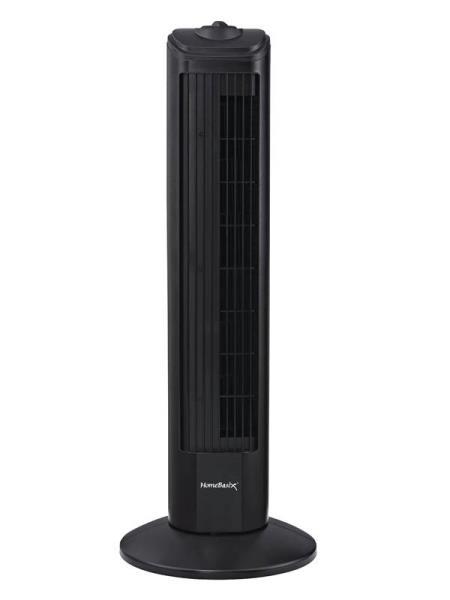 PowerZone TF-28B Oscillating Tower Fan 28 In 3-Speed 0.45A 120VAC 60Hz