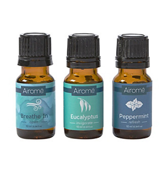 Candle Warmers ECOMBO2 Essential Oil Set 10 ML Breathe Clear Blend Aromatherapy