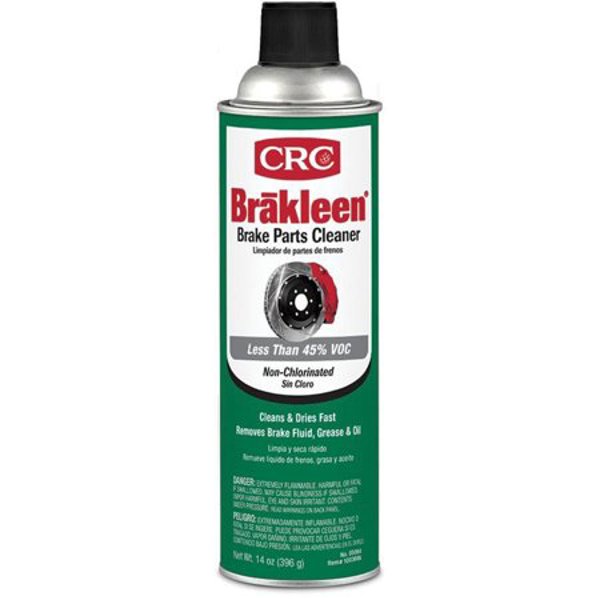 CRC Industries 05084 Brake Parts Cleaner 14 Oz Non-Chlorinated