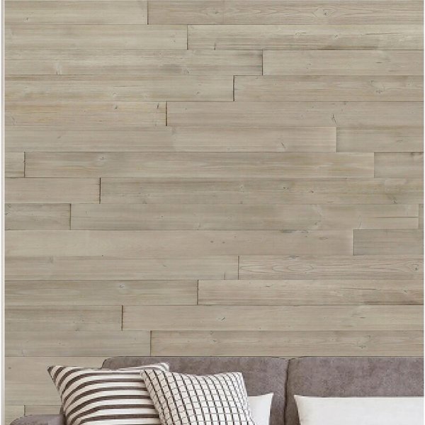 0.276"T Boise Cascade Wainscoting Solid Wood 12 Piece 0.276 In Thickness X 3.66 In Width X 32 In Length Double Beaded