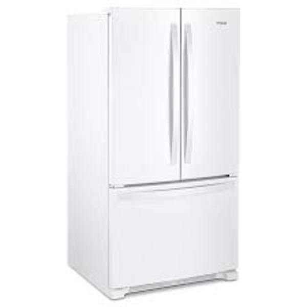 Whirlpool WRF535SWHW French Door Refrigerator 25 Cu Ft Internal Water Dispenser White