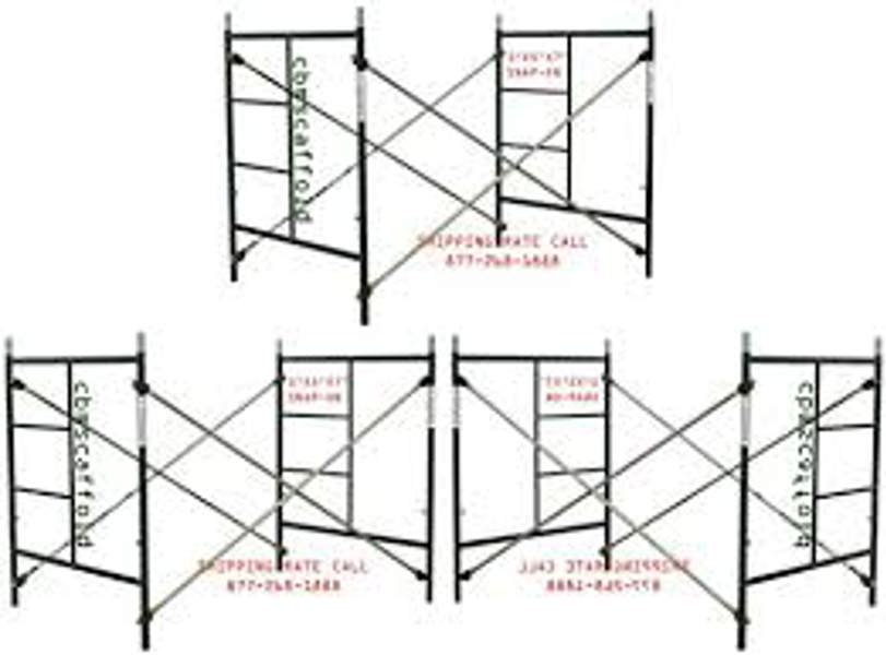 P-55S2 ABLE EXPORT, LLC ABL P-55S Scaffolding Panels 5X5 Centre to Centre 60 In Mason Frame Without Spigot